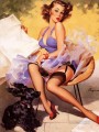 Pin ups with stockings puppy